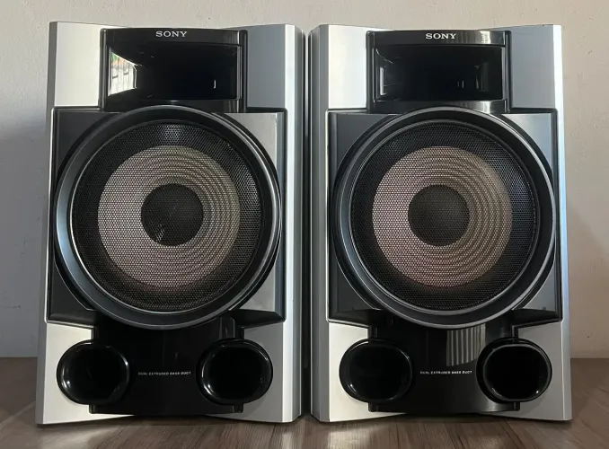 Par Caixas Sony Ss-Gtx88 150 RMS Cada Leia Descrição Tags Sony Philips Som Ambiente