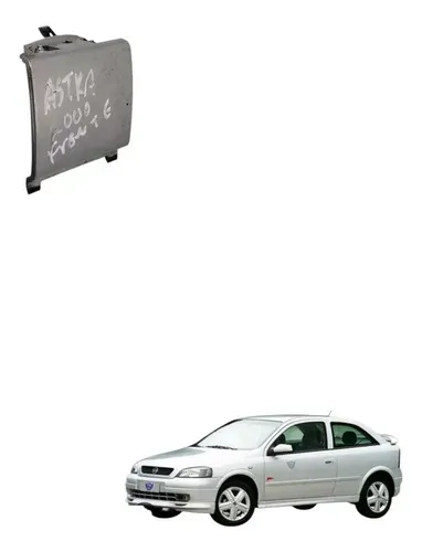 Aplique Para-choque Dianteiro Chevrolet Astra 2.0 2000 Cinza
