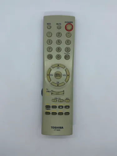 Controle Remoto Original Toshiba CT-8020 TV DVD Videocassete Antigo