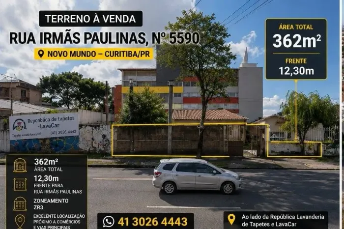 Excelente Oportunidade Terreno Via Rapida para Investidores e Construtores  Eixo Estrutura