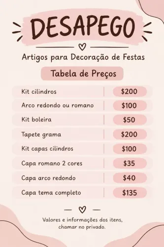 Artigos de festas