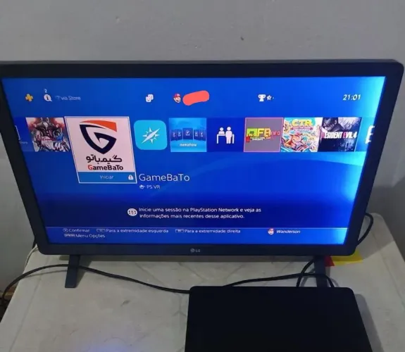 Ps4 slim desbloqueado venda ou troca com torna