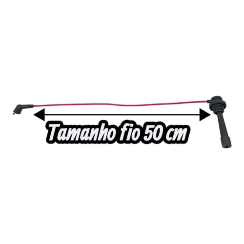 Cabo De Vela Longo Pajero Sport 3.5 Flex 2008 2012 Vermelho