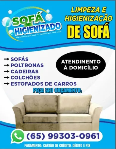 Higienização de Estofados