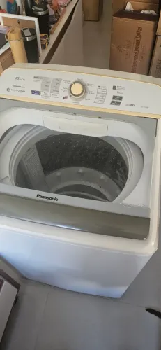 Máquina de lavar automática Panasonic 16kg Branca Na-f160b6