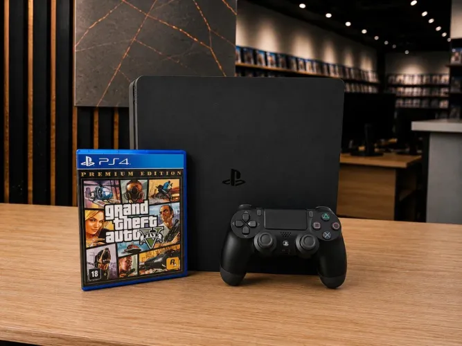 PlayStation 4, Play 4 + GTA V, OPORTUNIDADE, *FELETI GAMES*