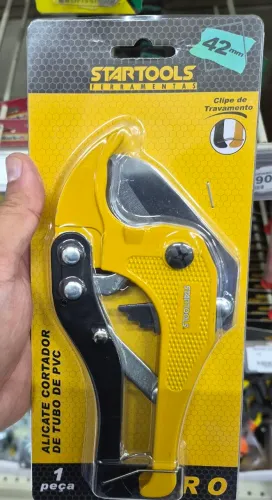 ALICATE CORTADOR DE TUBO DE PVC C/TRAVA REF:
