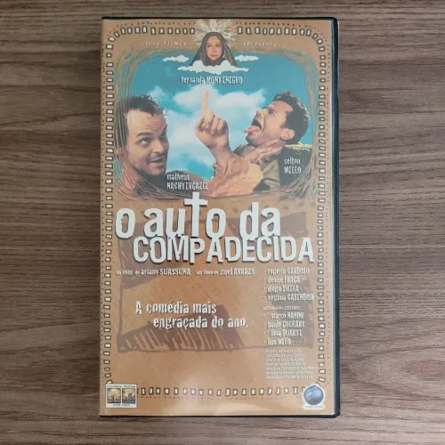 Fita VHS O Auto da Compadecida - Globo Filmes