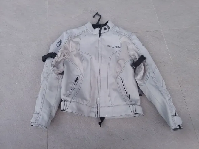 Jaqueta moto feminina