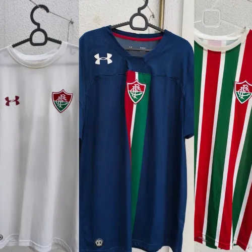 3 camisas fluminense under armour 2019 G