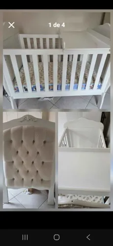 Vendo Berço com colchão 