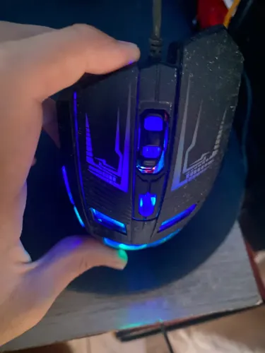 Mouse Gamer RGB 6 Botões ? Scroll com Defeito