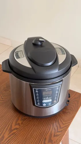 Panela de pressao eletrica midea 6litros