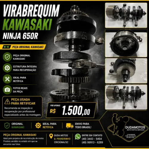 VIRABREQUIM KAWASAKI NINJA 650R