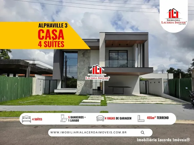 Alphaville Manaus 3 - Casa no Alphaville