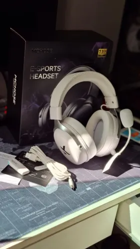 Headset Gamer Mchose V9 Pro Branco [NOVO]