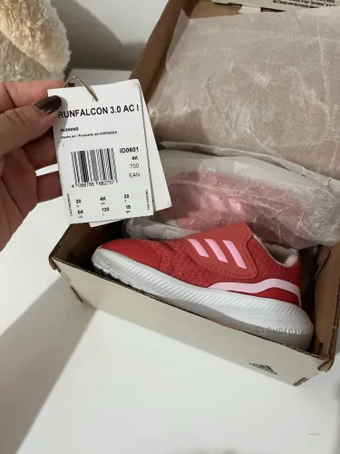 Sapato adidas original bebe menina