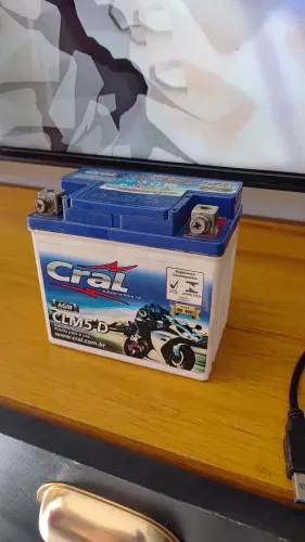 Bateria moto 5ah CRAL Data Junho 2026