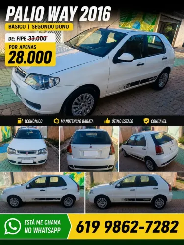 Fiat Palio 1.0/ Trofeo 1.0 Fire/ Fire Flex 4P 2016