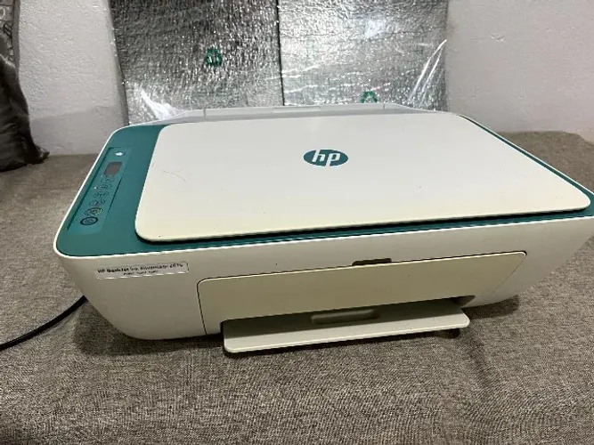Impressora HP 2676 Branca e Verde