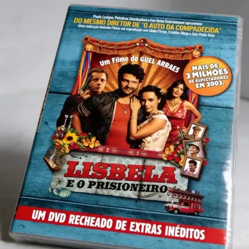 Comédia Romântica Dvd - Lisbela E O Prisioneiro - Original