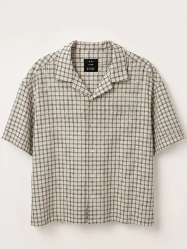 Camisa Boxy Texturizada (NOVA) faço desconto
