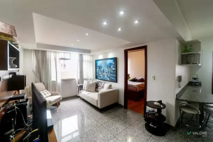 Apartamento de aproximadamente 60m² à venda 1 quarto, 1 suíte, 1 Vaga Funcionários