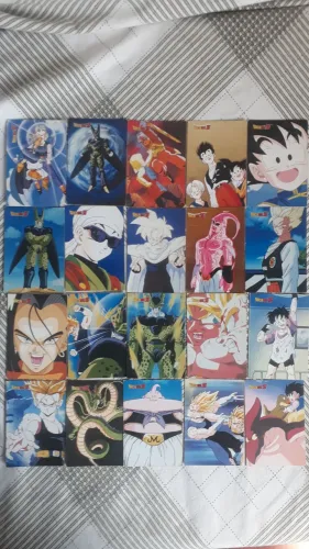 Lote com 33 Cards Dragon Ball Z