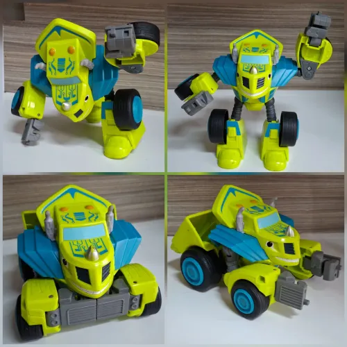 Robot Rider Zeg - Fisher-Price Mattel, Blaze Transforming, FTB94