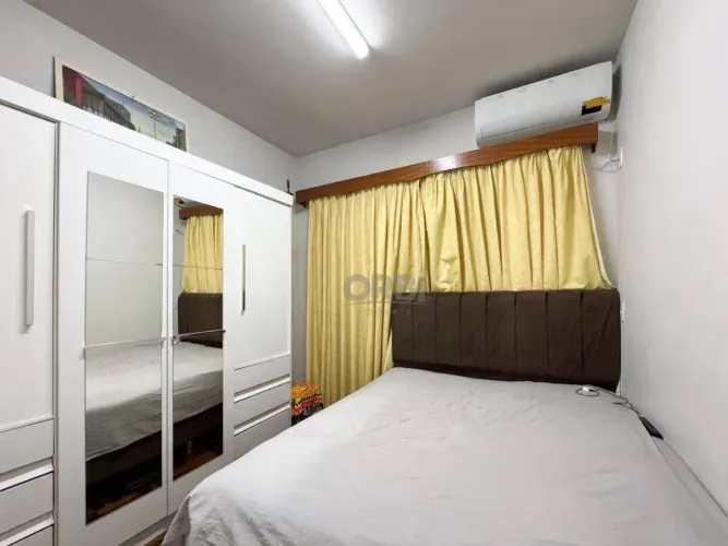 Apartamento mobiliado de 2 dormitórios para locação no Centro de Blumenau