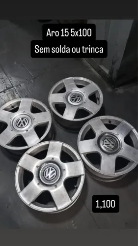 Rodas aro 15 5x100