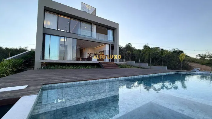 Casa 4 suítes, vista, nova, Condomínio Vila Del Rey Anexo