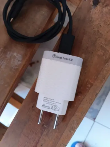 Carregador funcionando perfeitamente