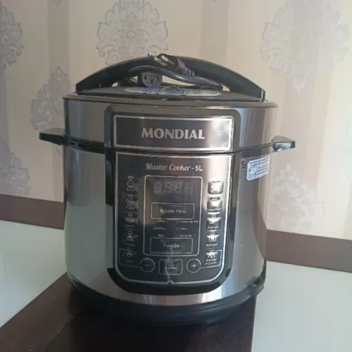 Panela de Pressão Elétrica Digital Mondial 5L
