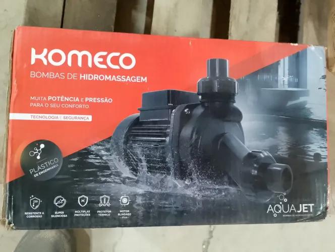 Bomba de Hidromassagem Komeco AquaJet ? Nova na Caixa