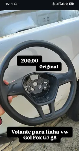 volante VW gol g7 g8 fox