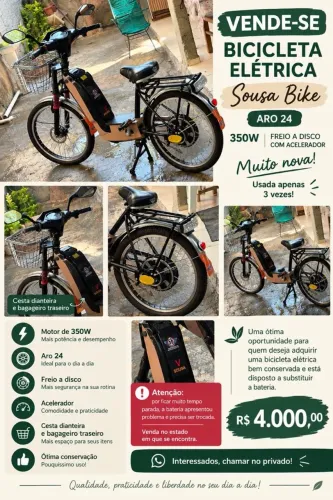 Bicicleta Elétrica