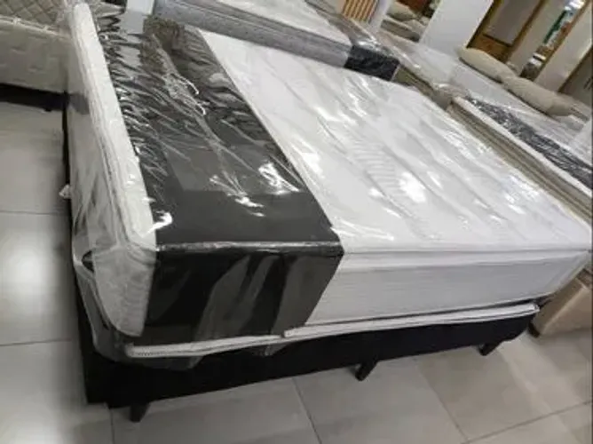 Conjunto Box de Casal 1,38x1,88x30cm - Promoção!!