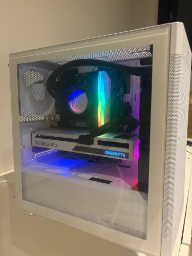 COMPUTADOR/PC GAMER GABINETE BRANCO