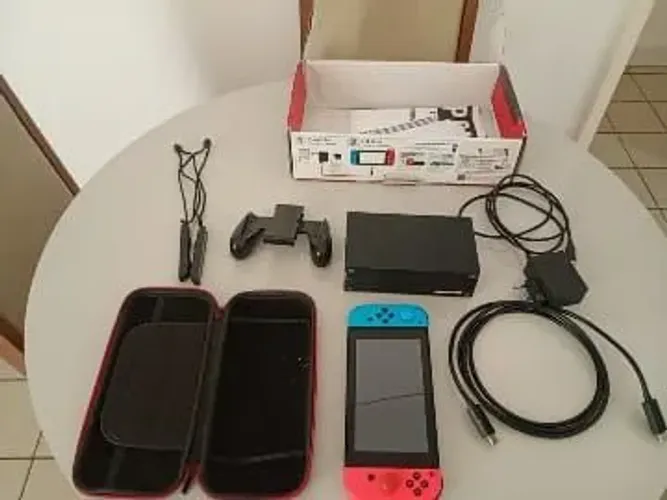 Nintendo switch V2 desbloqueado com 12 jogos