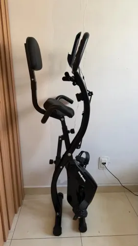 Bicicleta hergometrica dobrável