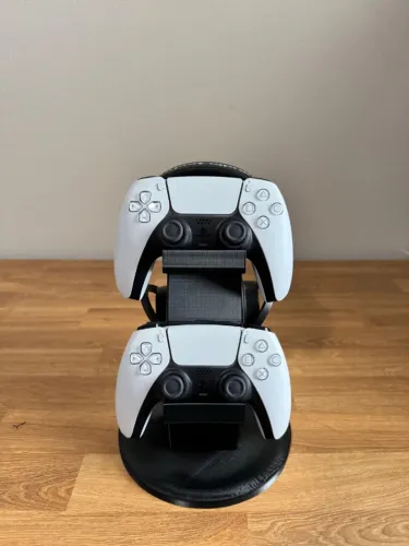 Suporte Duplo para Controle PS5 - Organizador Gamer Sob Encomenda