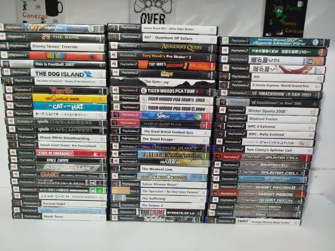 Jogos Ps2 (originais valores na descrição)