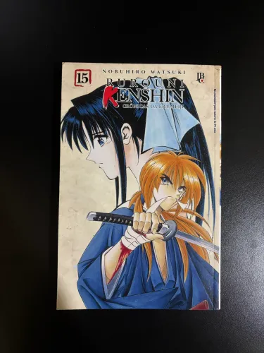 Mangá Rurouni Kenshin (Samurai x) volume 15