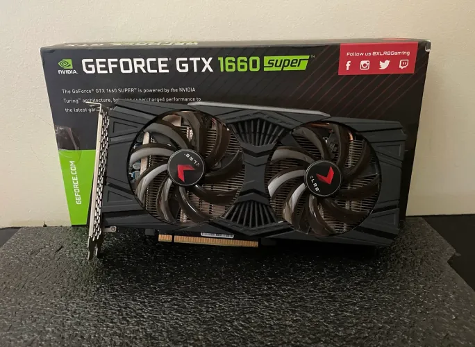 GTX 1660 super OC (placa de vídeo) Aceito trocas 