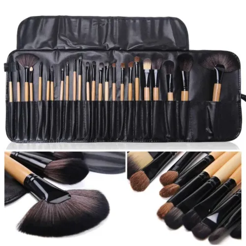 24 pincel para maquiagem profissional