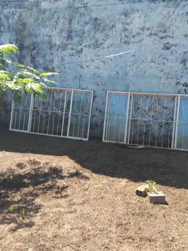 Janelas de ferro com vidro