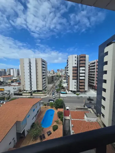 Quarto e sala Nascente, Mobiliado, Edf. Green Tower, Jatiúca - Maceió - AL