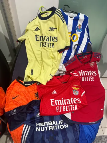 Kit 7 camisas futebol 