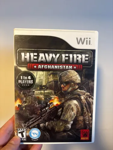 Jogo Heavy Fire Afghanistan Nintendo Wii
